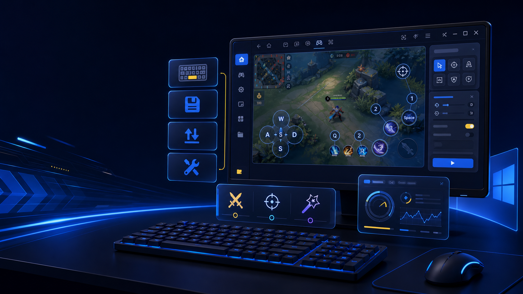 ldplayer鍵盤怎麼設?